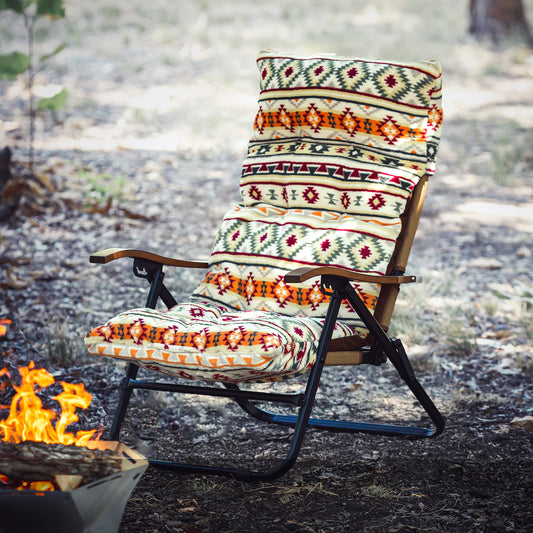 難燃チェアカバー クライマックスローチェア用 アウトドアチェア 椅子 クッション キリム【発送予定1~2日】