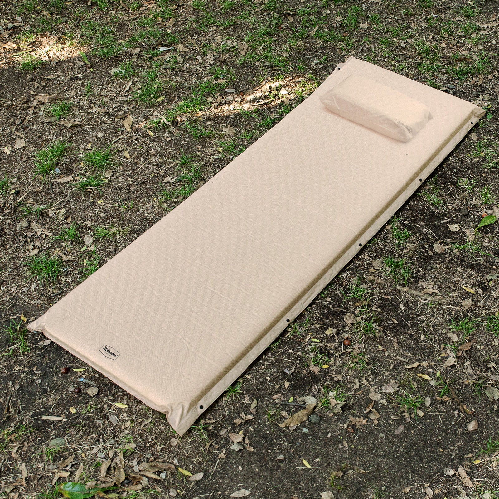 Hilander エアーマットレス、インフレーターマット シングル×2 楽天市場】【一部予約商品】 Hilander(ハイランダー) 8cm