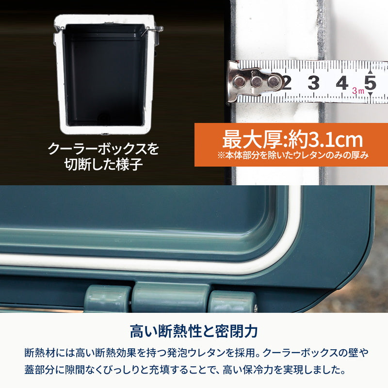 ハイランドクーラーボックス 35L クーラーBOX ハード【1年保証】【発送予定1~2日】