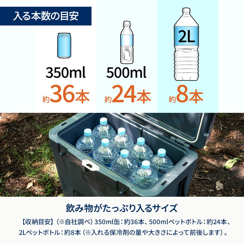 ハイランドクーラーボックス 35L クーラーBOX ハード【1年保証】【発送予定1~2日】