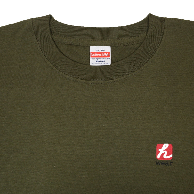 グラフィックバックプリント半袖Tシャツ【発送予定1~2日】