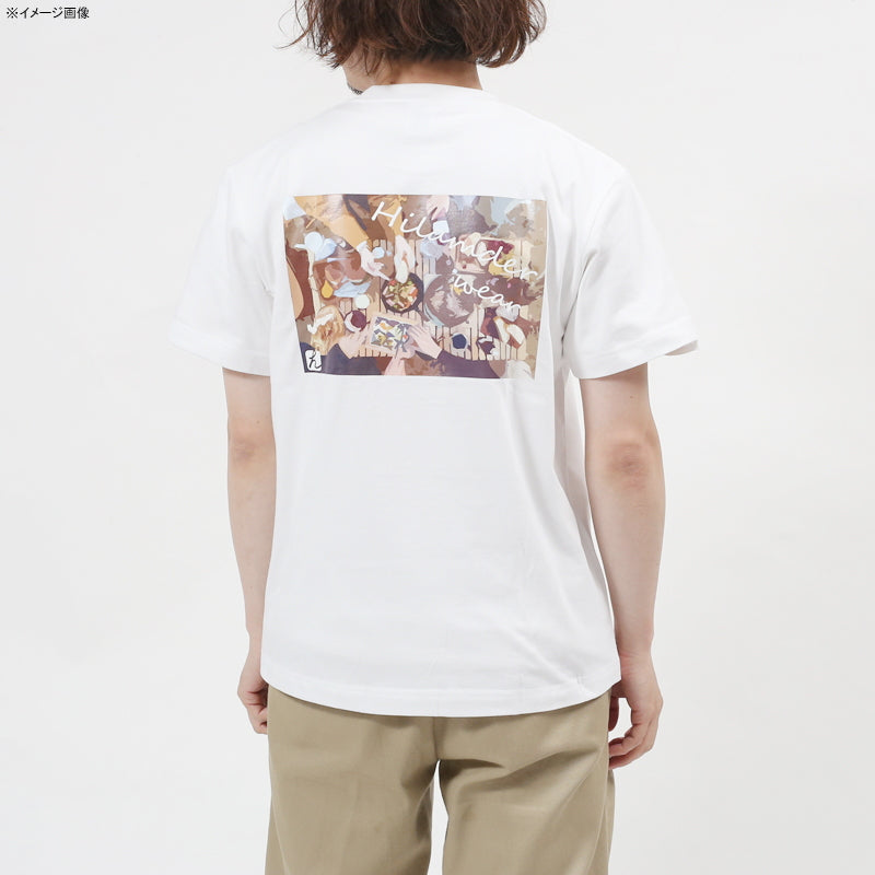 グラフィックバックプリント半袖Tシャツ【発送予定1~2日】