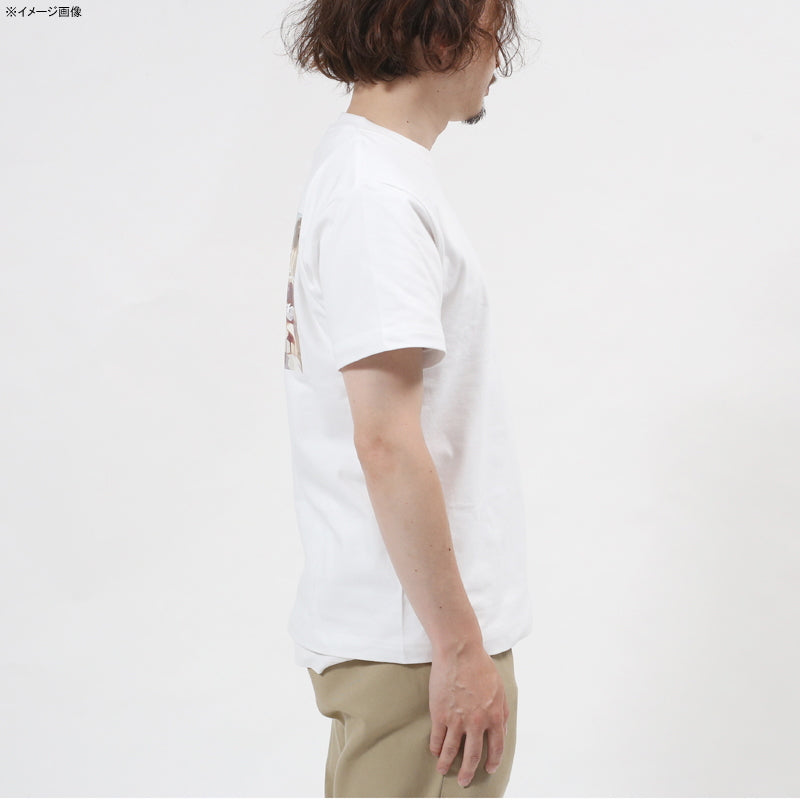 グラフィックバックプリント半袖Tシャツ【発送予定1~2日】