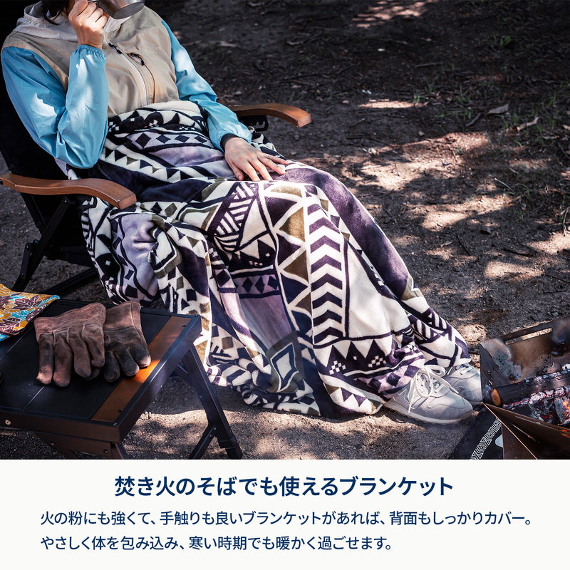 9月中旬発送難燃ブランケット ハーフ ひざ掛け 暖かい 毛布 寒さ対策 秋冬 車中泊 【1年保証】