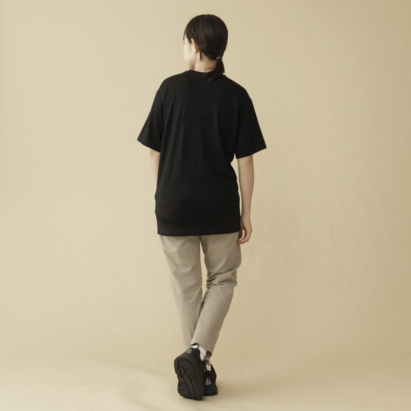 【メリノウール100%】【日本国内縫製】インナー ショートスリーブ Tee【発送予定1~2日】