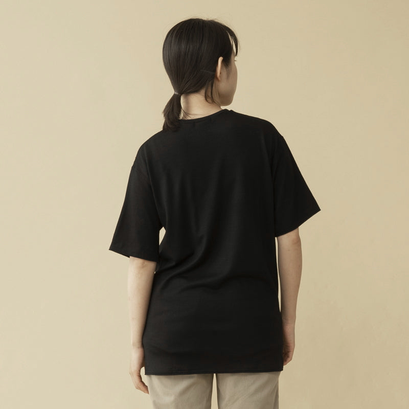【メリノウール100%】【日本国内縫製】インナー ショートスリーブ Tee【発送予定1~2日】