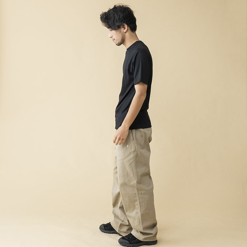 【メリノウール100%】【日本国内縫製】インナー ショートスリーブ Tee【発送予定1~2日】