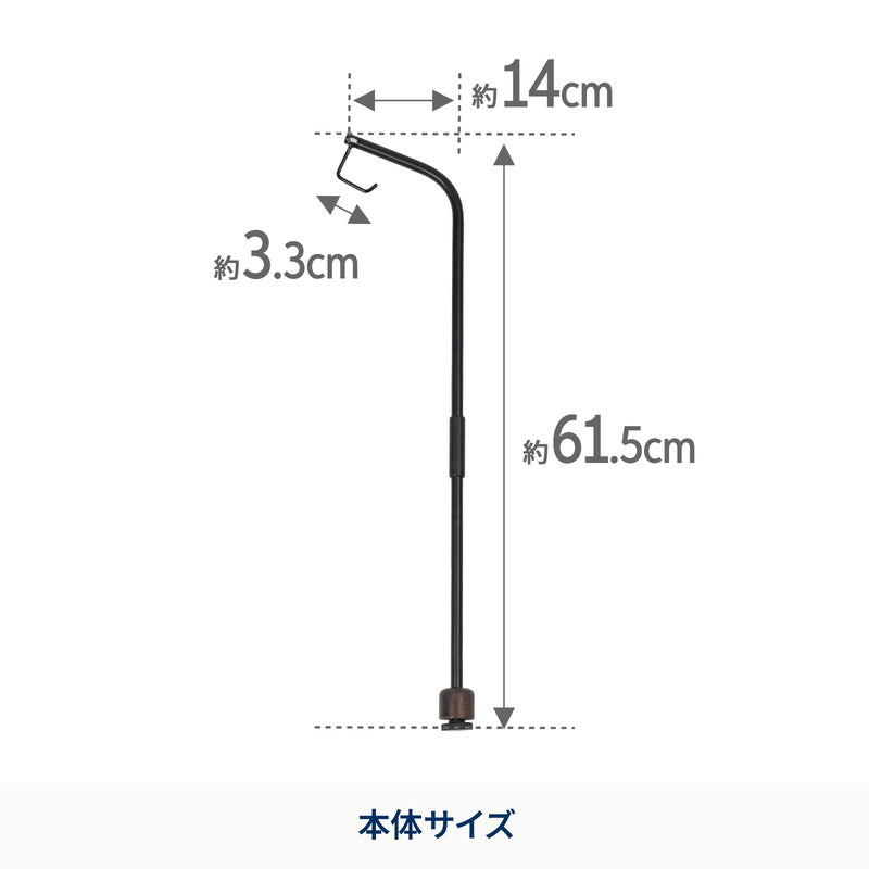 10月中旬発送ウッドロールトップテーブル用 ランタンスタンド【1年保証】