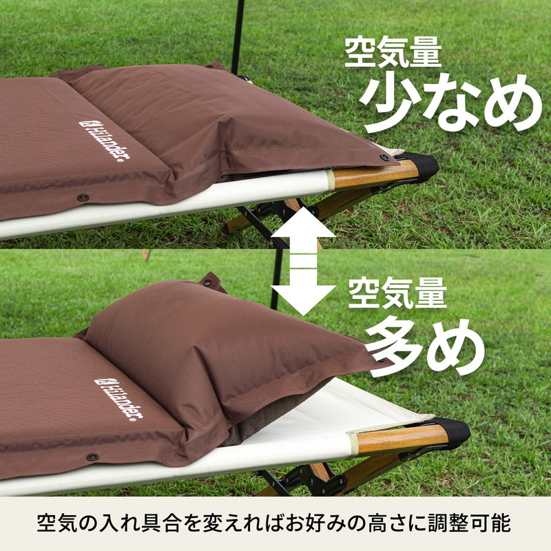 スエードインフレーターマット2(ポンプバッグ付き) 5.0cm【1年保証】【発送予定1~2日】