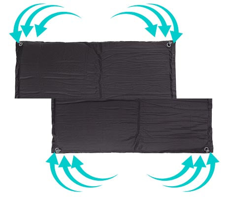 ダブルサイズは4つのバルブ