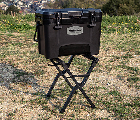 大型クーラーにも使える静耐荷重100kg