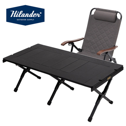 【お得なセット】シェフテーブルlight 120+クライマックスローチェアALセット【発送予定1~2日】