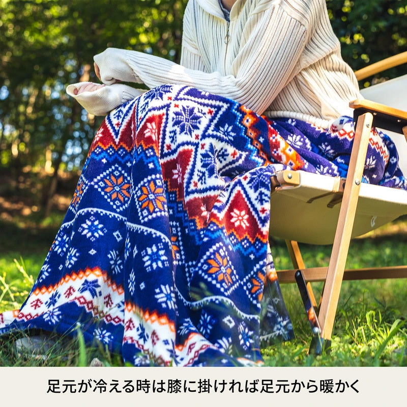 難燃ブランケット ハーフ【お得な2点セット】【1年保証】【発送予定1~2日】