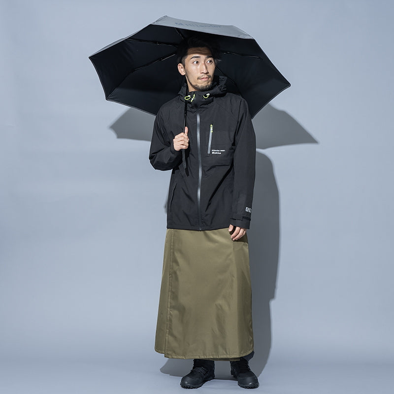 KiU×Hilander アメニモマケズ ハレニモマケズ 自動開閉折り畳み傘【発送予定1~2日】