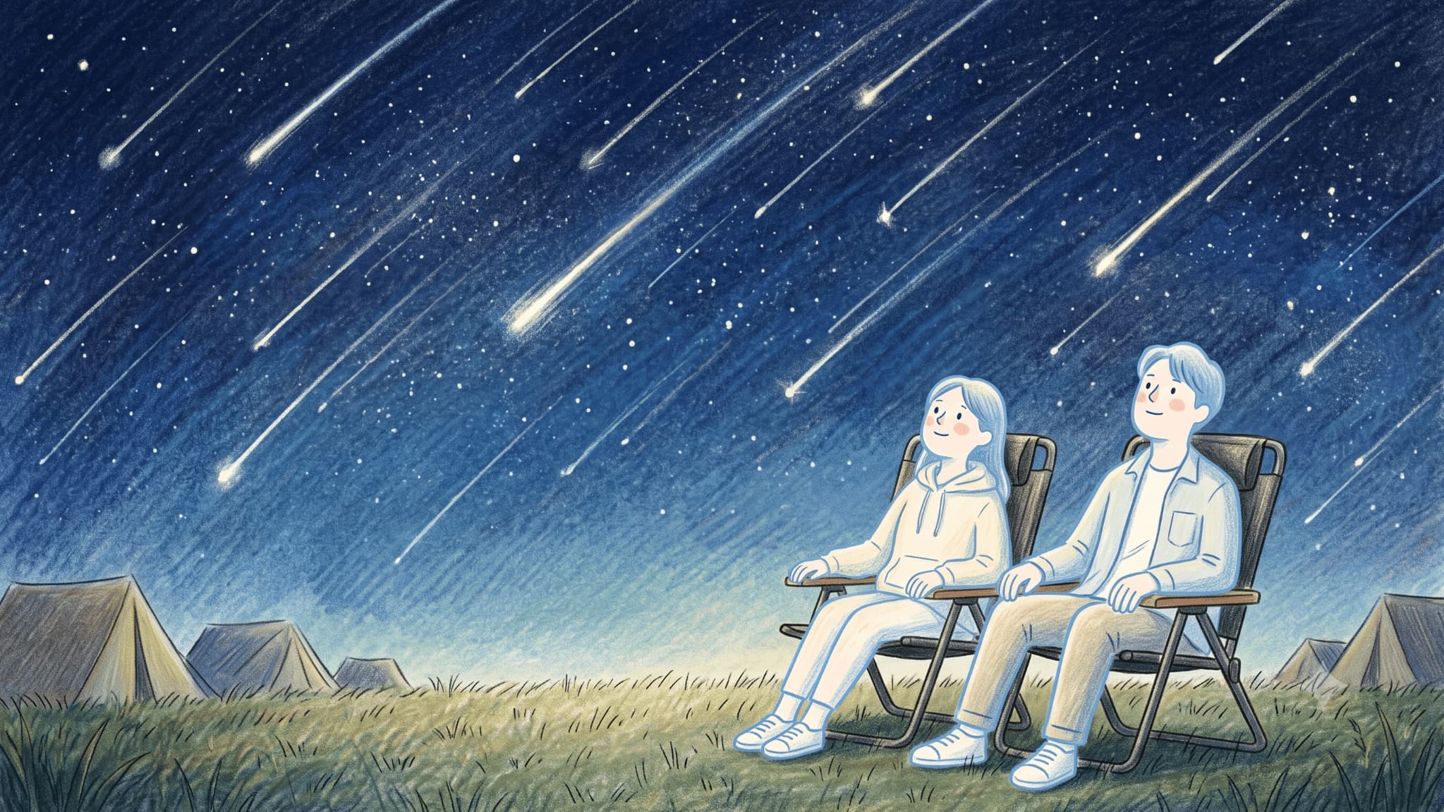 キャンプでペルセウス座流星群を見よう！星空観察のコツとおすすめ便利グッズ