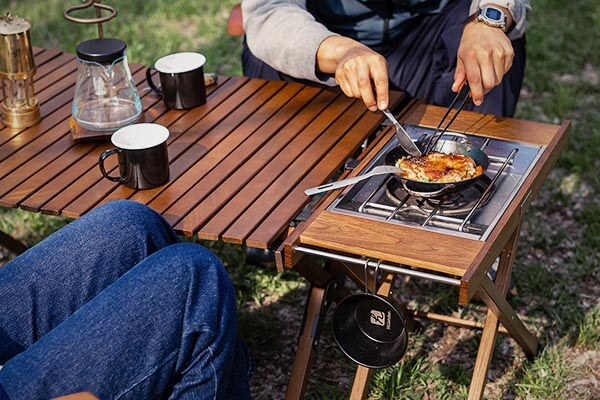 ウッドロールトップテーブル