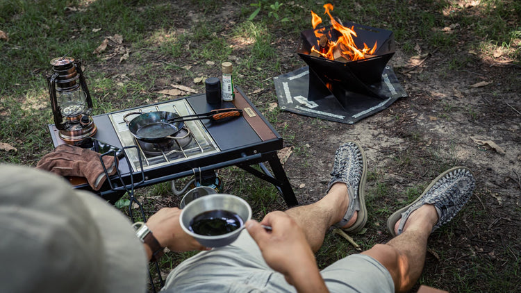 焚き火テーブル