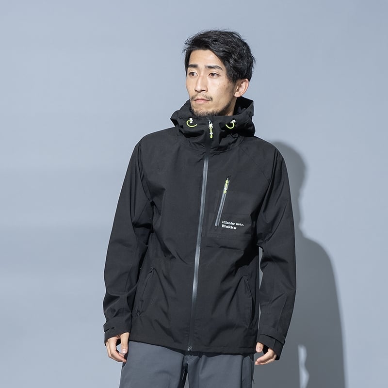 Ｍａｋｋｕ×Ｈｉｌａｎｄｅｒ　フーディライト　レインジャケット【発送予定1～2日】