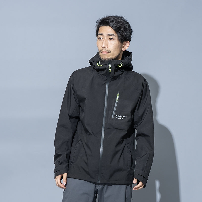 Ｍａｋｋｕ×Ｈｉｌａｎｄｅｒ　フーディライト　レインジャケット【発送予定1～2日】