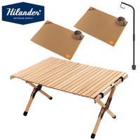 【お得なセット】ウッドロールトップテーブルEX 90＋専用ランタンスタンド＋ランチョンマット２枚