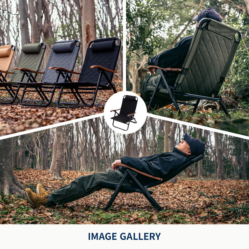 【公式限定セット】クライマックスローチェア２ ST（スチール）×２脚