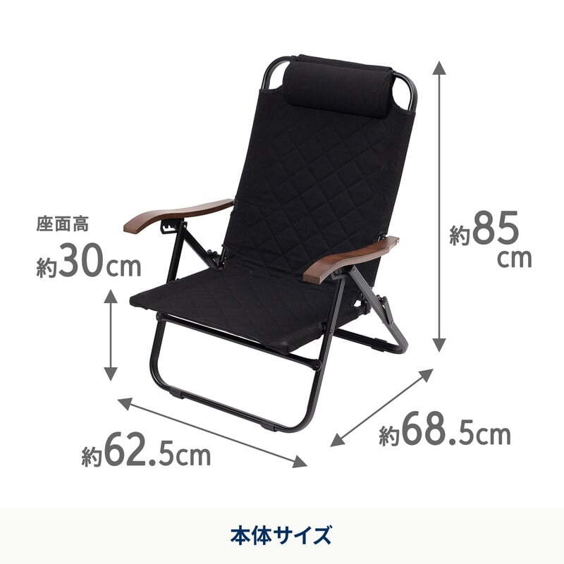 【公式限定セット】クライマックスローチェア２ AL＋ウッドロールトップテーブル用ジョイントサイドテーブル２