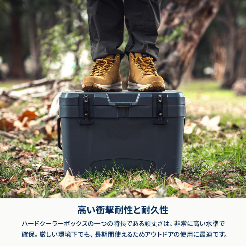 【お得なセット】アルミクーラースタンド＋ハイランドクーラーボックス 25L
