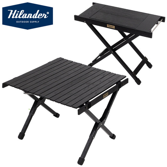 【お得なセット】ウッドロールトップテーブルLIGHT60＋ジョイントサイドテーブルLIGHT