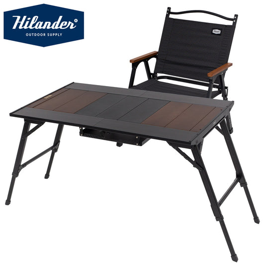 【お得なセット】LIT TABLE WIDE(リットテーブルワイド)＋LIT CHAIR（リットチェア）