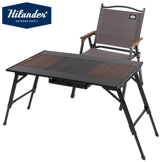 【お得なセット】LIT TABLE WIDE(リットテーブルワイド)＋LIT CHAIR（リットチェア）