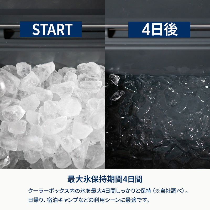 【お得なセット】ウッドクーラースタンドLIGHT＋ハイランドクーラーボックス２５Ｌ