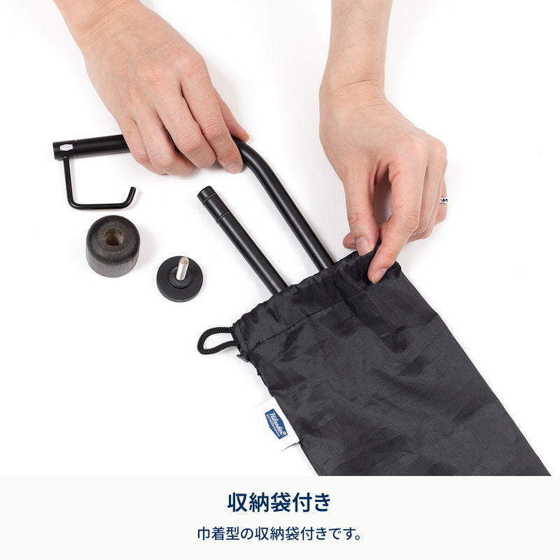 【お得なセット】ウッドロールトップテーブル用　ランタンスタンド＋クランプ【オプション】