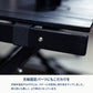 【お得なセット】ウッドロールテーブルＸ　Ｂｌａｃｋ　Ｅｄｉｔｉｏｎ　１２０＋ウッドフレームチェアＥＸ【発送予定1～2日】