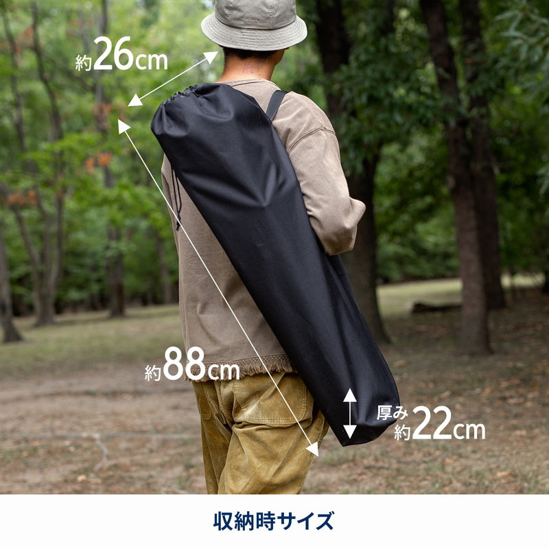 【お得なセット】クライマックスポータブルチェア＋クライマックスローチェア専用枕　柔らかいTYPE