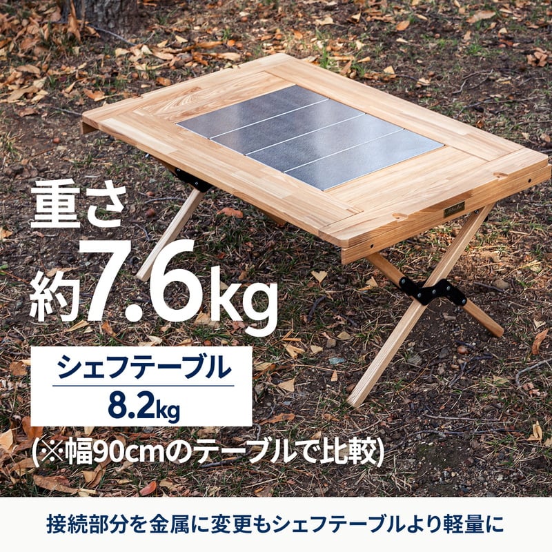 ＣＨＥＦ　ＴＡＢＬＥ（シェフテーブル）ＬＩＧＨＴ　アウトドア　キャンプ　　ＩＧＴ互換　【１年保証】【発送予定1～2日】