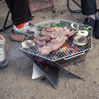 焚き火台　六花（りっか）専用　ステンレス網