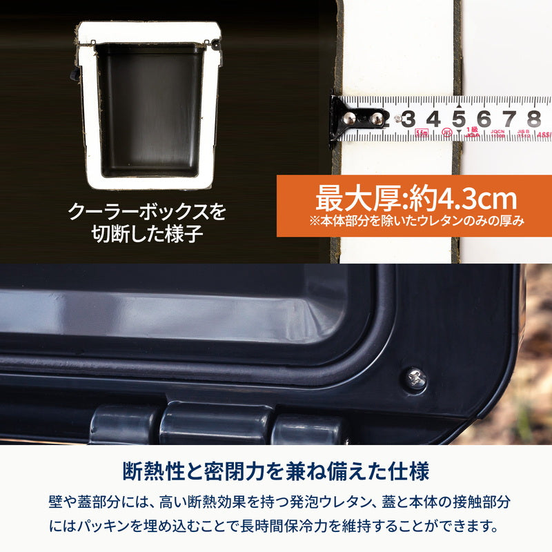 ハイランドクーラーボックス　２５Ｌ　クーラーＢＯＸ　ハード【１年保証】【発送予定1～2日】
