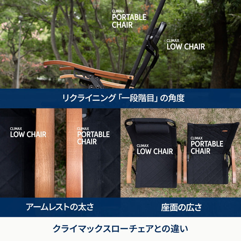 【お得なセット】クライマックスポータブルチェア×２個