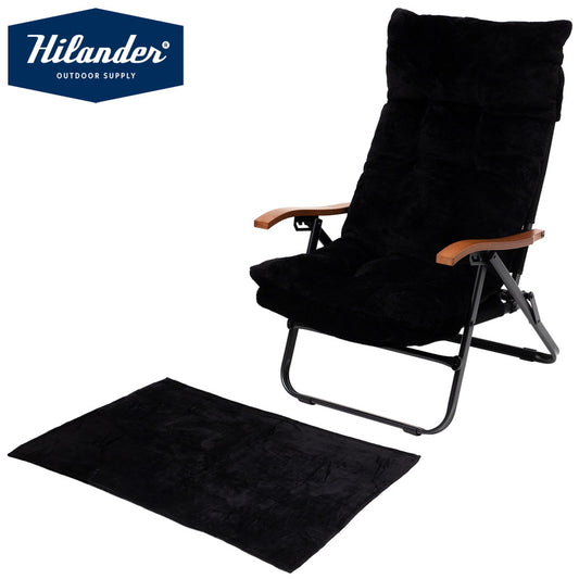 【お得なセット】難燃チェアカバー付き クライマックスローチェア２　ＳＴ（スチール）＋難燃ブランケット