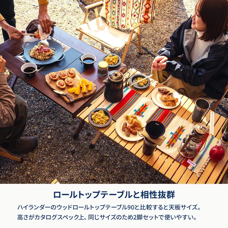 ＣＨＥＦ　ＴＡＢＬＥ（シェフテーブル）アウトドア　キャンプ　ローテーブル　ＩＧＴ互換　【１年保証】【発送予定1～2日】