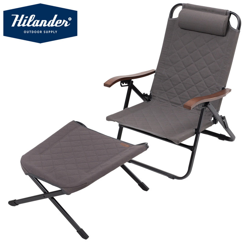 【お得なセット】クライマックスローチェア２　ＡＬ（アルミ）＋クライマックスオットマン