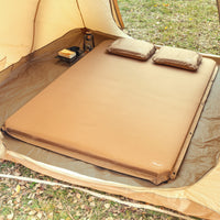 ８ｃｍ　インフレーターマットＤＸ　ダブル　枕セット