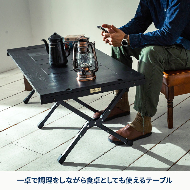 【お得なセット】シェフテーブルライト１２０サイズ＋フォールディングバーナーデッキ【1〜2日で発送】