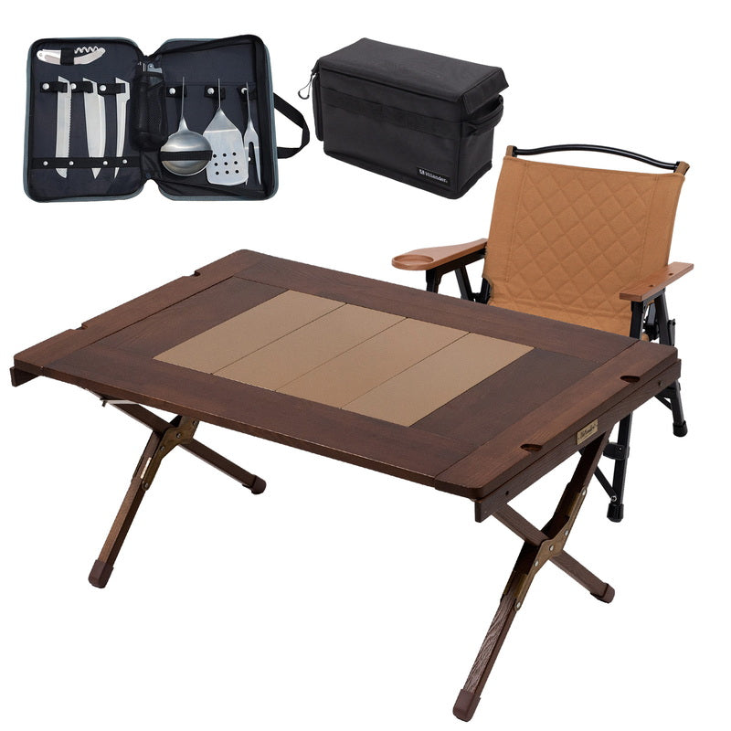 【２０２６福袋】シェフテーブルライト＋シェフチェア＋ブリザードサイドボックス＋キッチンツールセット【発送予定1～2日】