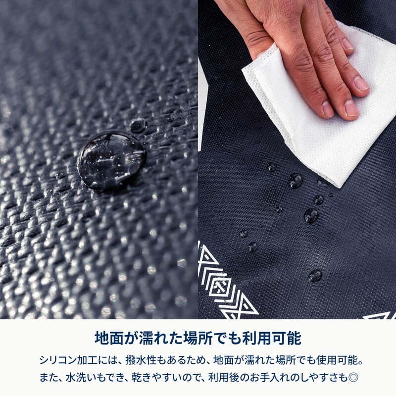 【お得なセット】焚き火台　六花（りっか）Ｂｌａｃｋ　Ｅｄｉｔｉｏｎ＋専用焚き火シート【1〜2日で発送】