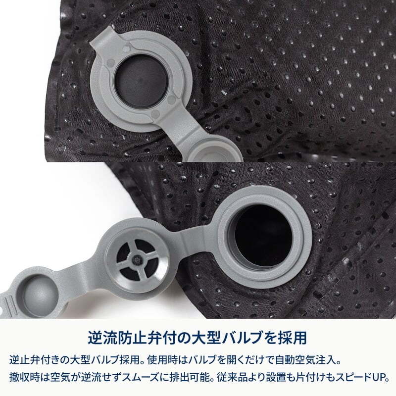 【２０２６福袋】アルミフレーム２ルームテント＋クライマックスインフレーターマット　ダブル　８ｃｍ【発送予定1～2日】