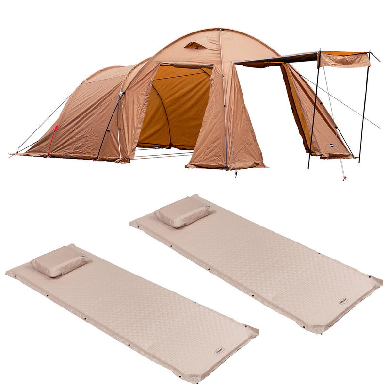 2026福袋】アルミフレーム2ルームテント＋クライマックス