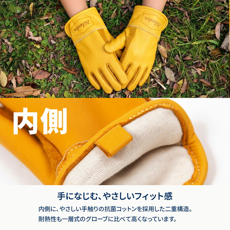 六花焚き火グローブ