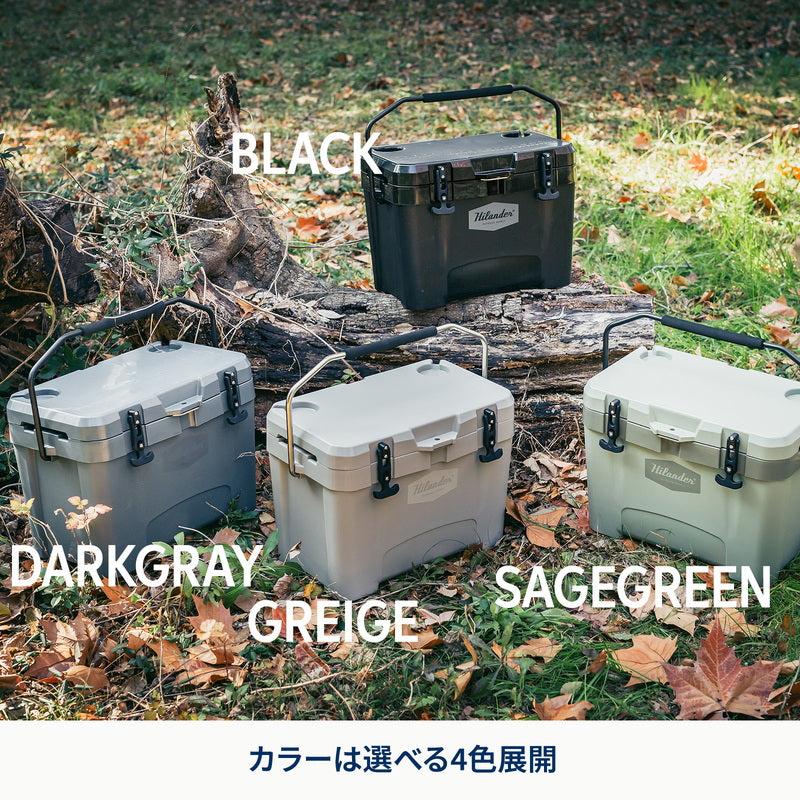 ハイランドクーラーボックス 25L クーラーBOX 保温 保冷 収納