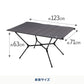 X-FRAME COMPACT TABLE HIGH エックスフレーム コンパクトテーブル ハイ